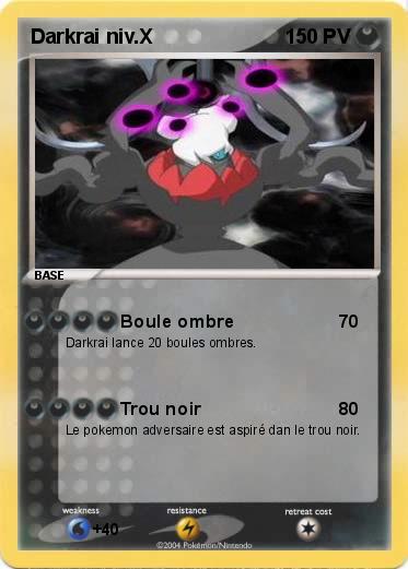 Pokemon Darkrai niv.X