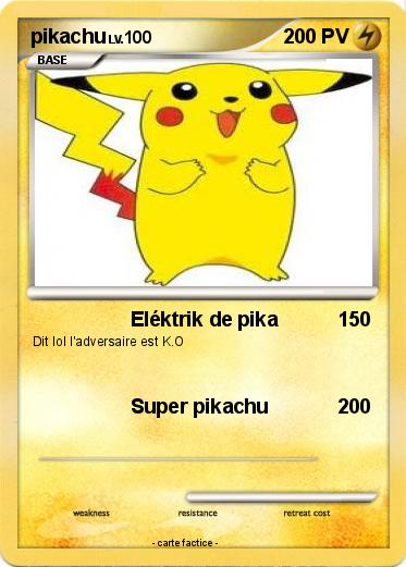 Pokemon pikachu