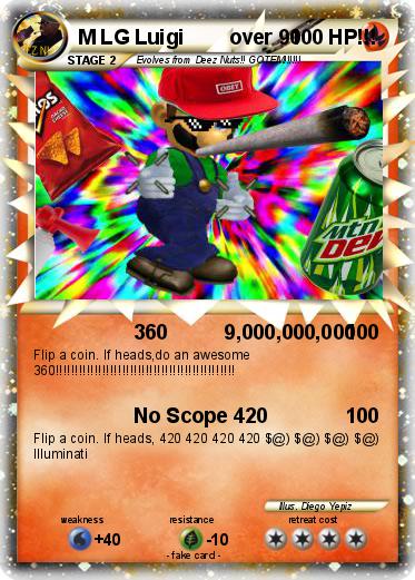 Pokemon M LG Luigi        over 90          !!!