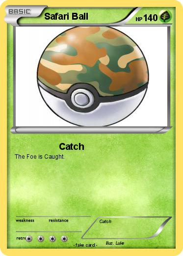 Pokemon Safari Ball