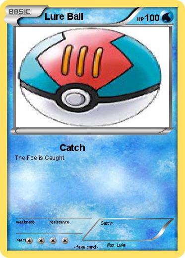Pokemon Lure Ball