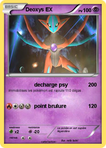 Pokemon Deoxys EX