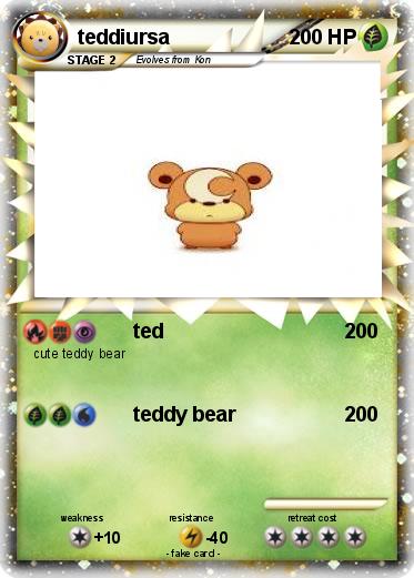 Pokemon teddiursa
