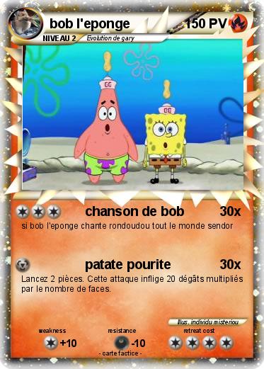 Pokemon bob l'eponge