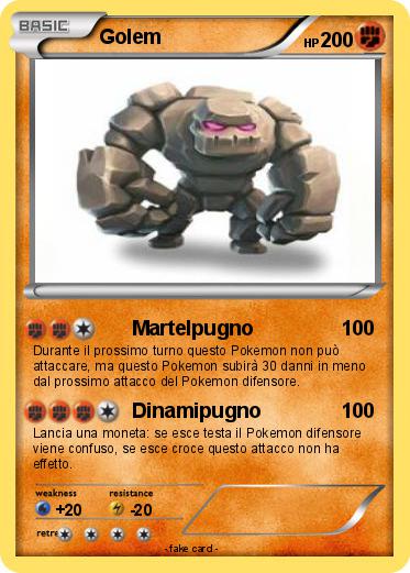Pokemon Golem
