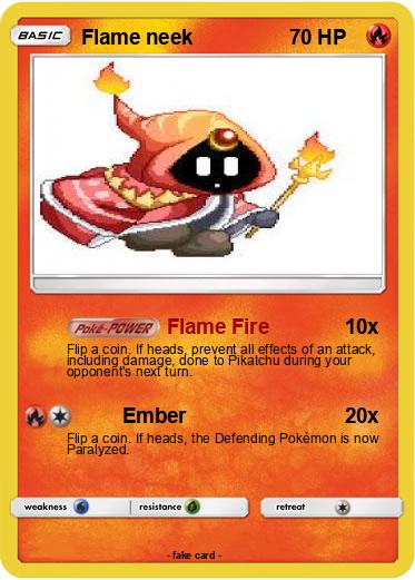 Pokemon Flame neek