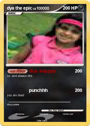 Pokemon dya the epic