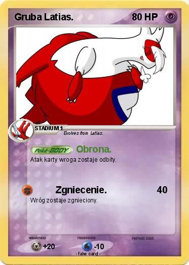 Pokemon Gruba Latias.