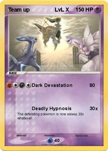 Pokemon Team up                 LvL X
