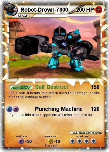 Pokemon Robot-Drown-7000