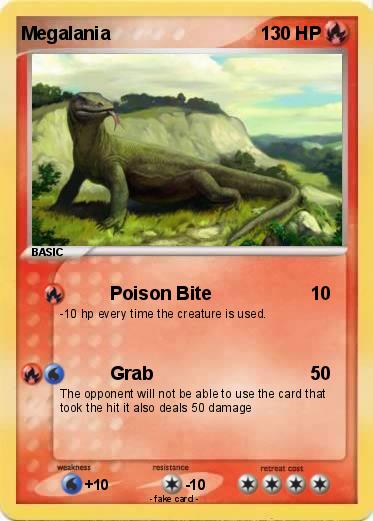Pokemon Megalania