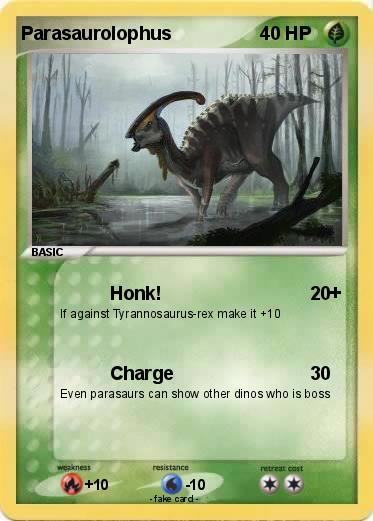 Pokemon Parasaurolophus