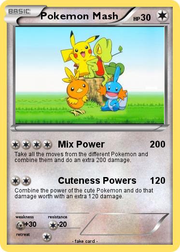 Pokemon Pokemon Mash