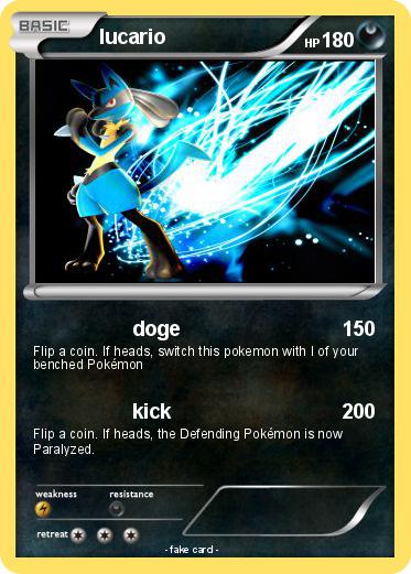 Pokemon lucario