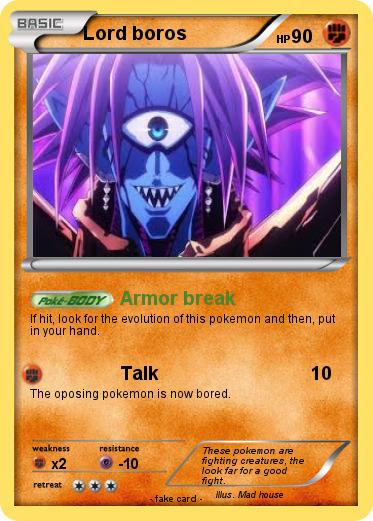 Pokemon Lord boros