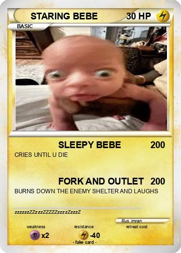 Pokemon STARING BEBE