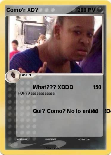 Pokemon Como’r XD?
