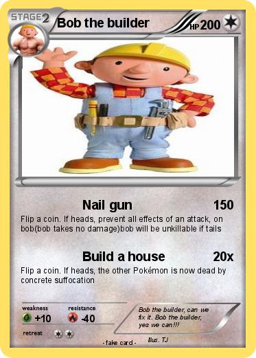 Pokemon Bob the builder