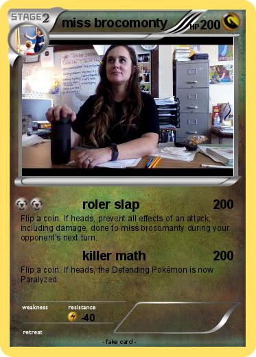 Pokemon miss brocomonty
