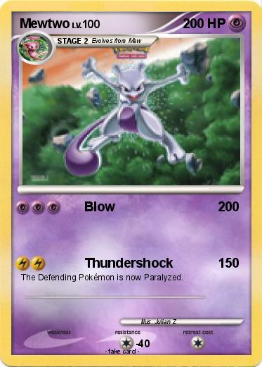 Pokemon Mewtwo
