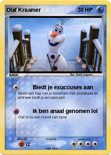 Pokemon Olaf Kraamer