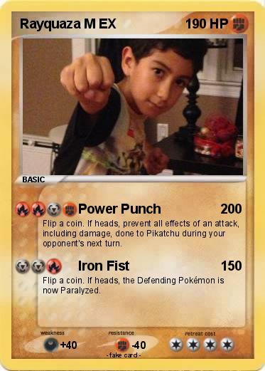 Pokemon Rayquaza M EX