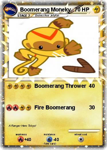 Pokemon Boomerang Moneky