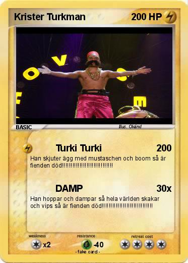 Pokemon Krister Turkman