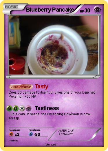 Pokemon Blueberry Pancake