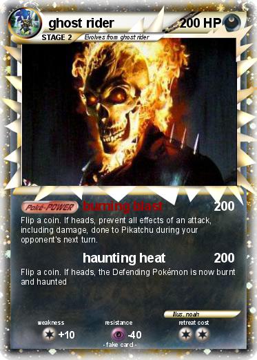 Pokemon ghost rider