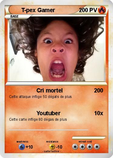 Pokemon T-pex Gamer