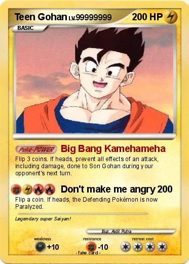 Pokemon Teen Gohan