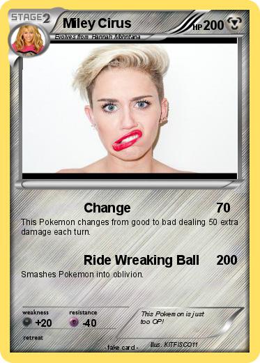 Pokemon Miley Cirus