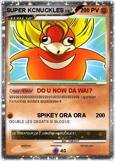 Pokemon SUPER KCNUCKLES