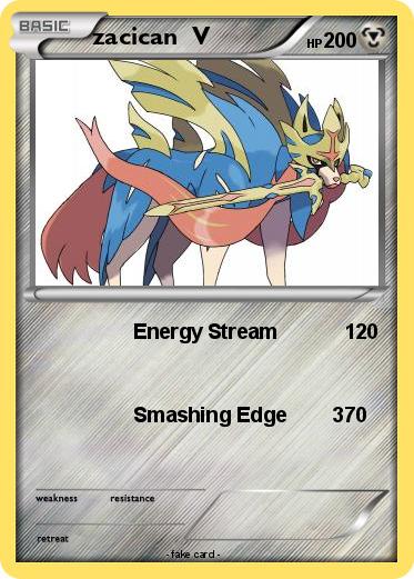 Pokemon zacican  V