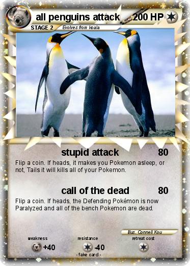 Pokemon all penguins attack