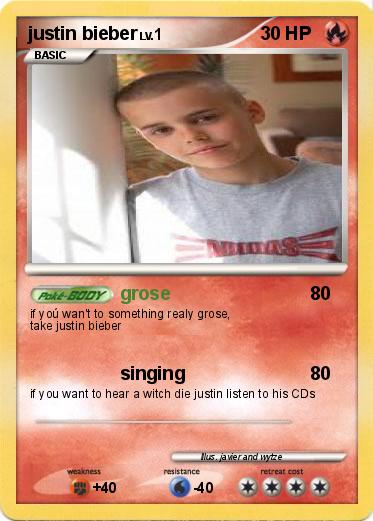 Pokemon justin bieber