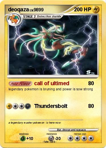 Pokemon deoqaza