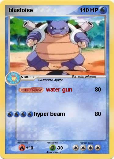 Pokemon blastoise