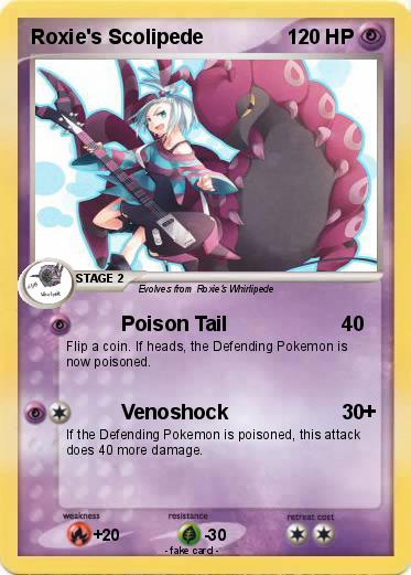 Pokemon Roxie's Scolipede