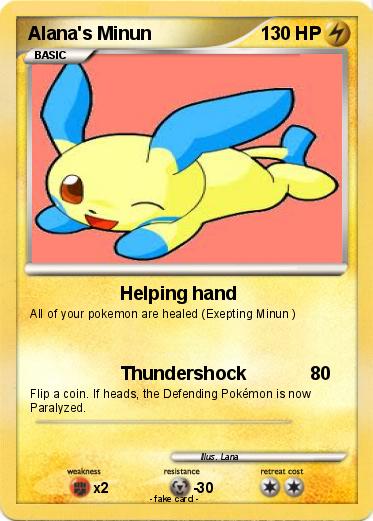 Pokemon Alana's Minun