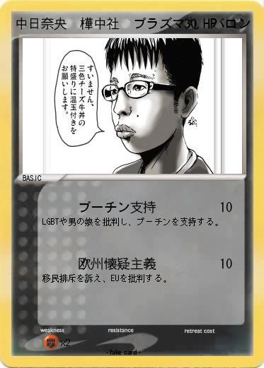 Pokemon 中日奈央　樺中社　プラズマ丸　バロン