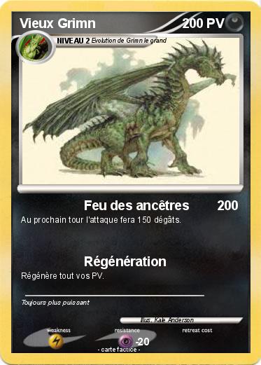 Pokemon Vieux Grimn
