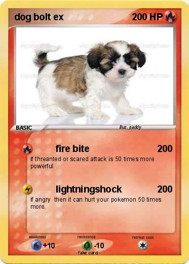 Pokemon dog bolt ex