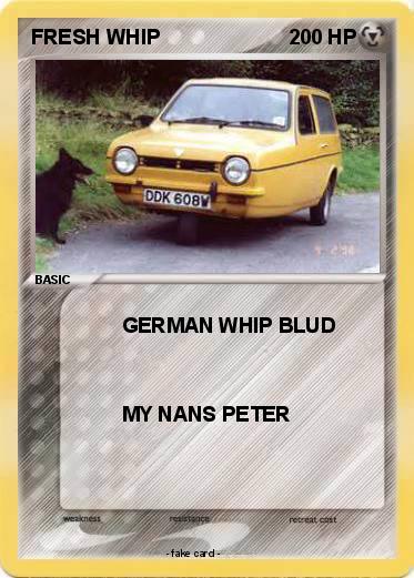 Pokemon FRESH WHIP