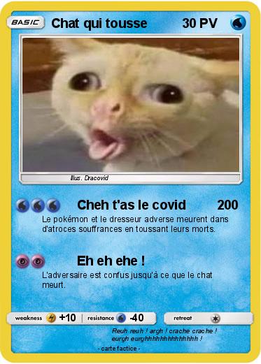 Pokemon Chat qui tousse