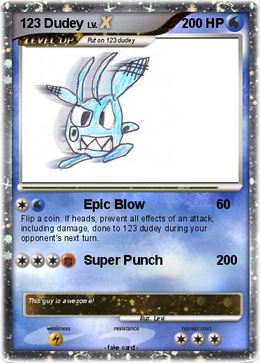 Pokemon 123 Dudey