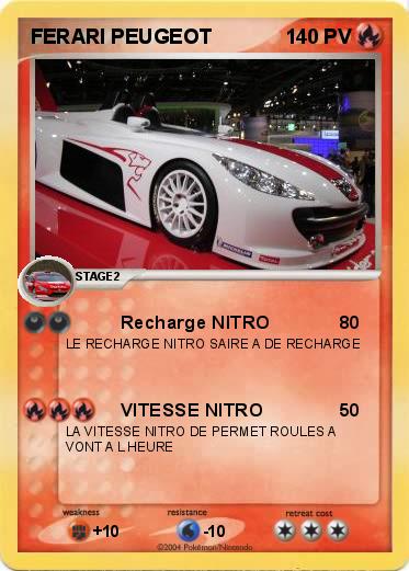 Pokemon FERARI PEUGEOT