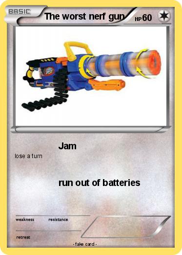 Pokemon The worst nerf gun