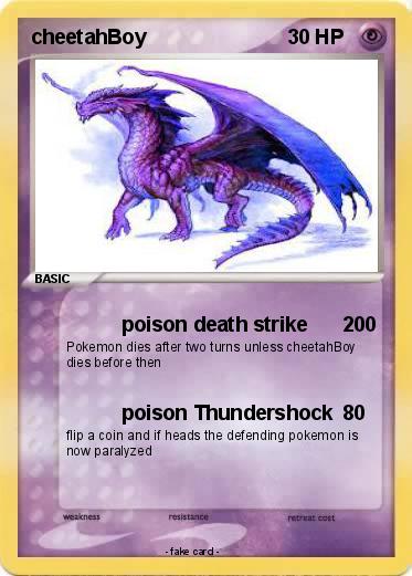 Pokemon cheetahBoy